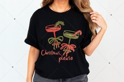 Christmas Please PNG, Retro Festive Cocktail Digital Art Product Image 8
