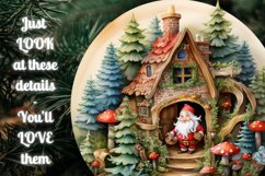 3D Christmas Ornaments Sublimation Bundle / Christmas PNG Product Image 5