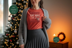 Merry Cat Mas PNG Product Image 3