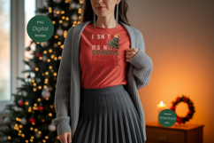 Expensive Fragile Project PNG | Knitted Christmas Product Image 3