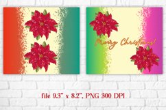 Christmas poinsettia tumbler | Christmas flower poinsettia Product Image 2