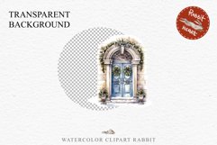 Christmas Porch Front Door Entry Decor Clipart PNG Scrapbook Nursery wall art card making collage printable files xmas decor junk journal sublimation santa watercolor Christmas Porch Front Door, xmas clipart, sublimation nursery, holiday winter Entry Deco