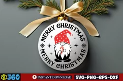 Merry christmas SVG, Christmas SVG, Christmas Porch Sign SVG Product Image 1
