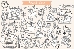 Hand Drawn Christmas Doodles | New Year Holiday Party Product Image 4