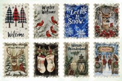 Christmas Postage Stamp Sublimation Product Image 3