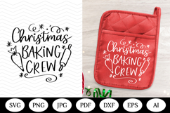 Christmas Pot Holder SVG Design, christmas illustration Product Image 1