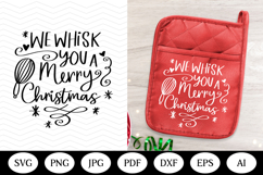 Christmas Pot Holder SVG Design, christmas illustration Product Image 1