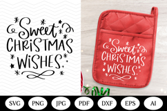 Christmas Pot Holder SVG Design, christmas illustration Product Image 1