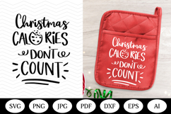 Christmas Pot Holder SVG Design, christmas illustration Product Image 1