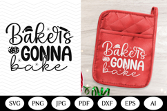 Christmas Pot Holder SVG Design, christmas illustration Product Image 1