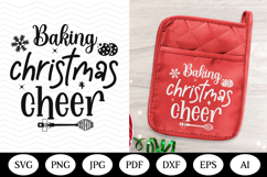 Christmas Pot Holder SVG Design, christmas illustration Product Image 1