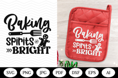 Christmas Pot Holder SVG Design, christmas illustration Product Image 1