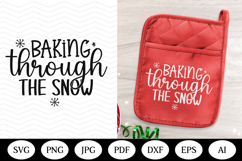 Christmas Pot Holder SVG Design, christmas illustration Product Image 1