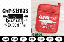 Christmas Pot Holder SVG Design, christmas illustration Product Image 1