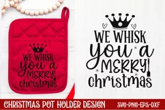 We whisk you a merry Christmas SVG, Christmas SVG Product Image 1