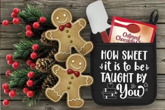 CHRISTMAS POT HOLDERS FOR TEACHERS SVG I CHRISTMAS GIFTS FOR TEACHERS SVG I TEACHER ORNAMENTS SVG