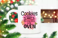 Cookies Aren't the Only Thing in the Oven I Christmas Pregnancy Ornament Sublimation