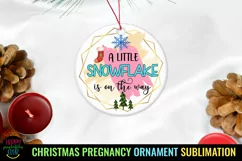 CHRISTMAS PREGNANCY ANNOUNCEMENT SUBLIMATION I HOLIDAY MATERNITY SUBLIMATION 