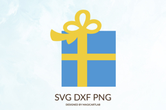 Christmas Present SVG|Gift Box Cut File Product Image 1