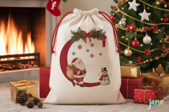 Christmas Santa And Snowman Alphabet Product Image 4