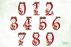 Christmas Santa And Snowman Alphabet Product Image 2