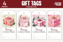 christmas present gift tag