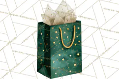 Christmas Presents Clipart PNG, Holiday Gifts Clip Art Product Image 2