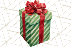 Christmas Presents Clipart PNG, Holiday Gifts Clip Art Product Image 4
