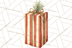 Christmas Presents Clipart PNG, Holiday Gifts Clip Art Product Image 2