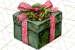 Christmas Presents Clipart PNG, Holiday Gifts Clip Art Product Image 5
