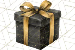 Christmas Presents Clipart PNG, Holiday Gifts Clip Art Product Image 3