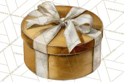 Christmas Presents Clipart PNG, Holiday Gifts Clip Art Product Image 4