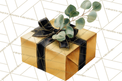 Christmas Presents Clipart PNG, Holiday Gifts Clip Art Product Image 5