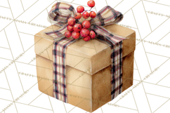 Christmas Presents Clipart PNG, Holiday Gifts Clip Art Product Image 5