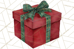 Christmas Presents Clipart PNG, Holiday Gifts Clip Art Product Image 2