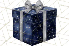 Christmas Presents Clipart PNG, Holiday Gifts Clip Art Product Image 5