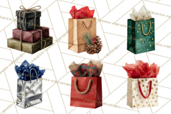 Christmas Presents Clipart PNG, Holiday Gifts Clip Art Product Image 3