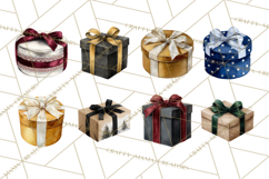 Christmas Presents Clipart PNG, Holiday Gifts Clip Art Product Image 6
