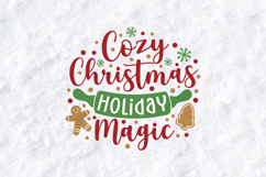 Cozy Christmas Holiday Magic Shirt SVG PNG JPG Product Image 3
