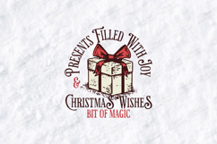 First Presents Than Ho Ho's Funny Christmas Gift Box Vintage Product Image 1