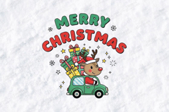 Merry Christmas Penguin Tshirt Design Cute Holiday Art Product Image 3