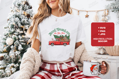 Moving Towards 2025 Red Truck See You There T Shirt Design Product Image 1