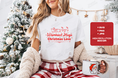 Warmest Hugs Christmas Love Shirt SVG PNG JPG Product Image 1
