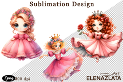 Little Princess/ Clipart / Sublimation Design Product Image 1