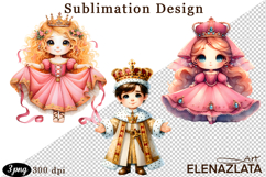 Little Princess/ Clipart / Sublimation Design Product Image 1