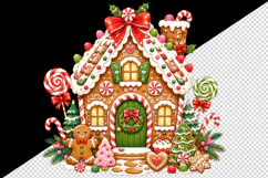 Christmas tumbler, mug wrap, clipart sublimation design Product Image 2
