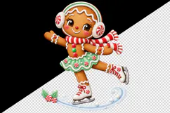 Christmas tumbler, mug wrap, clipart sublimation design Product Image 2