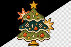 Christmas tumbler, mug wrap, clipart sublimation design Product Image 2