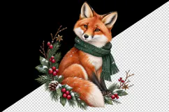 Christmas tumbler, mug wrap, clipart sublimation design Product Image 2