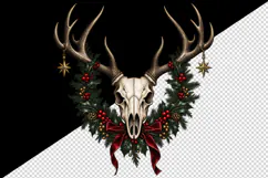 Christmas tumbler, mug wrap, clipart sublimation design Product Image 2